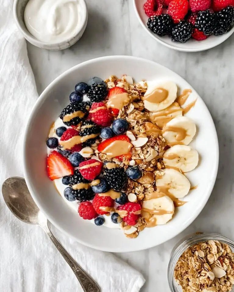 Breakfast Banana Split Recipe