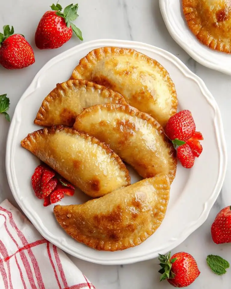 Deep Fried Strawberry Cheesecake Pies Recipe