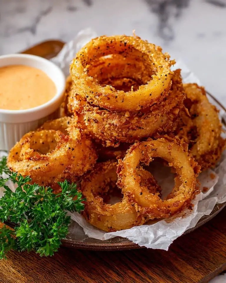 Homemade Deep Fried Onion Rings Recipe