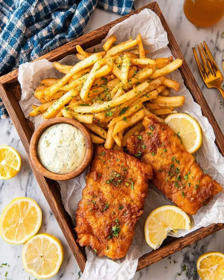 Air Fryer Fish and Chips Recipe