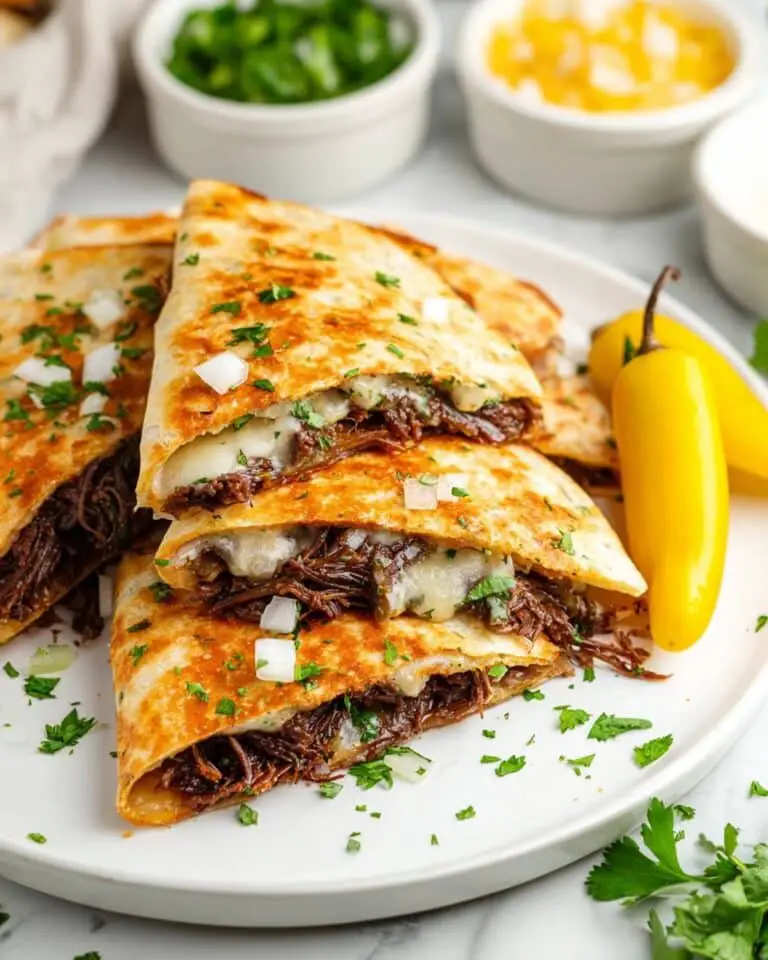Mississippi Pot Roast Quesadillas Recipe