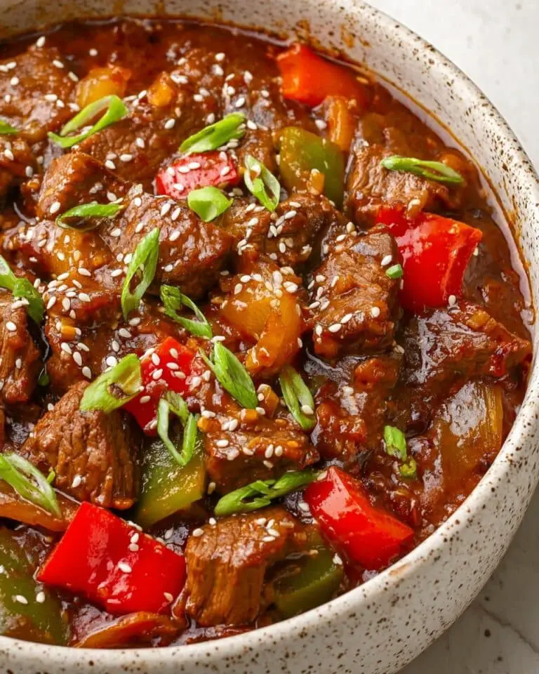 Chinese Pepper Steak Recipe