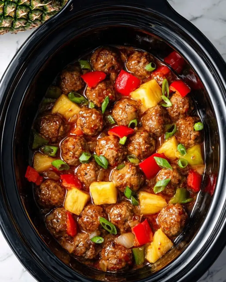Crock Pot Sweet and Sour Meatballs Recipe