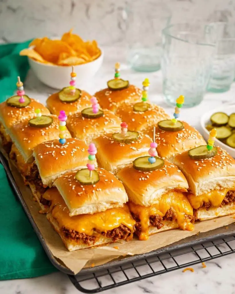 Cheeseburger Sliders Recipe