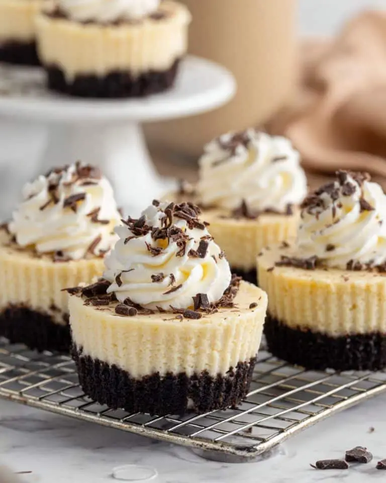 Mini Baileys Cheesecakes Recipe