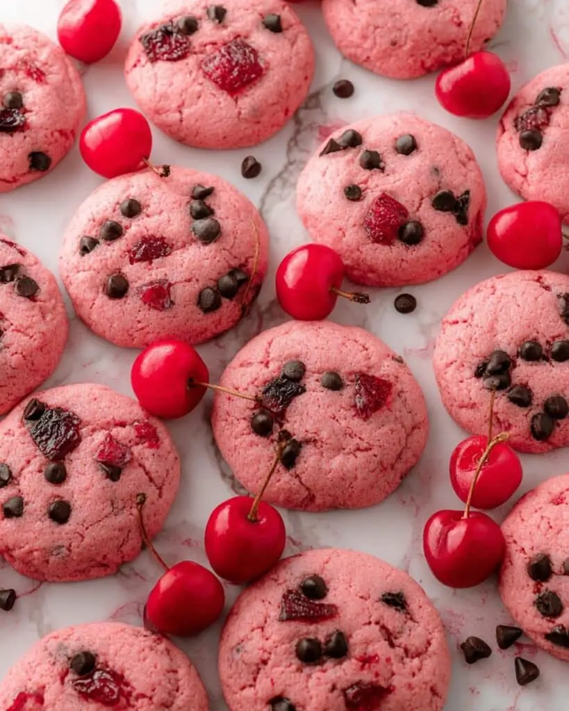 Cherry Chocolate Chip Cookies Recipe