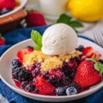 Mixed Berry Cobbler Recipe