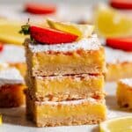Strawberry Lemonade Bars Recipe
