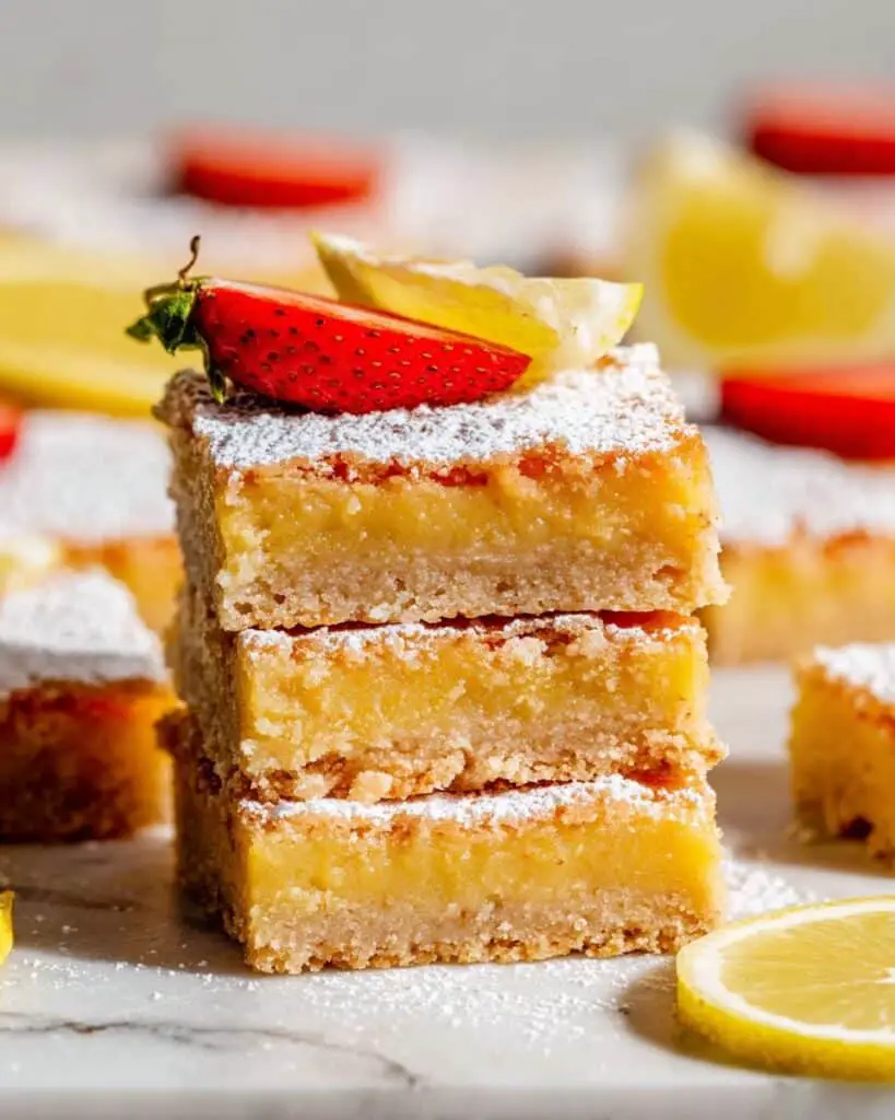 Strawberry Lemonade Bars Recipe