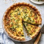 Easy Spinach and Cheese Quiche Recipe