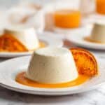 Vanilla Panna Cotta with Orange Syrup Recipe
