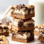 Chocolate Chip Cookie Cheesecake Bars Recipe