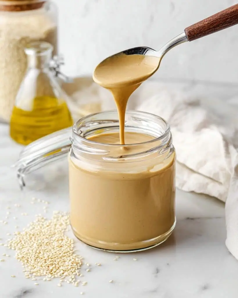 Creamy Tahini Recipe (Super Easy and Toasted) Recipe