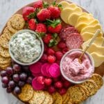 Heart-Shaped Charcuterie and Cheese Appetizer Board Recipe