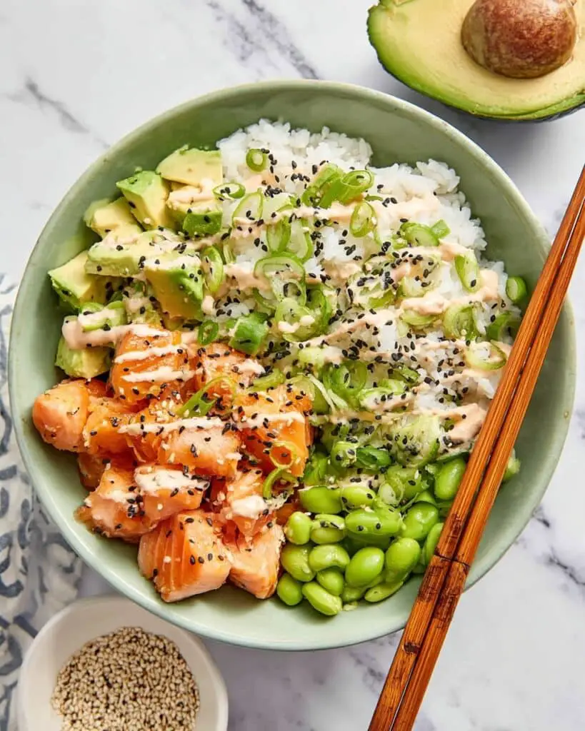 Bang Bang Salmon Bowl Recipe