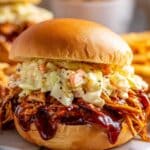 Crockpot Apple Butter BBQ Pulled Chicken Recipe