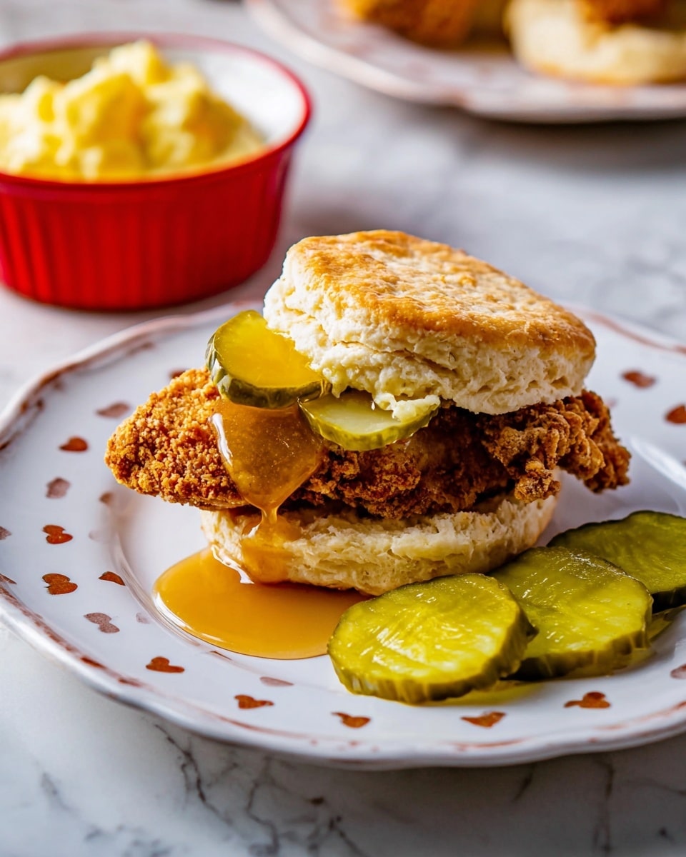 Honey Butter Chicken Biscuit Recipe