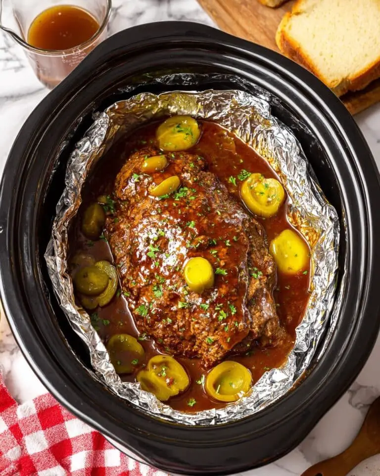 Crockpot Mississippi Meatloaf Recipe