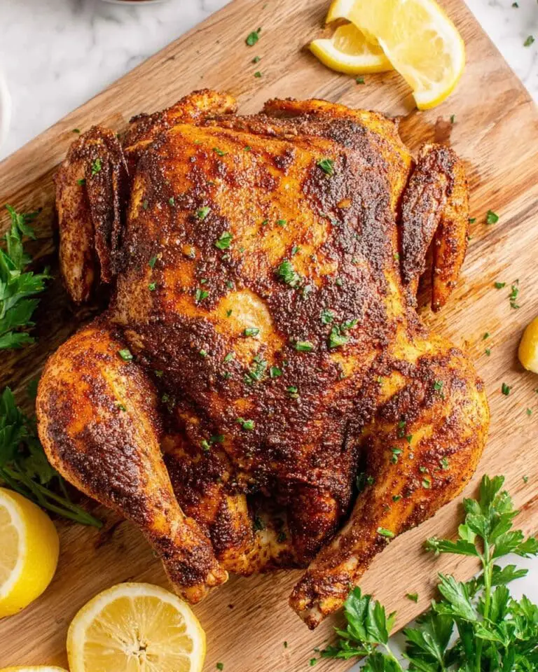 Smoked Whole Chicken Recipe