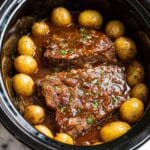 Crock Pot Steak and Potatoes Recipe