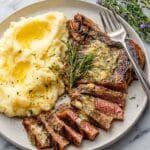 Perfectly Pan-Seared T-Bone Steak with Herbed Butter Recipe