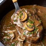 Slow Cooker Round Steak and Gravy Recipe