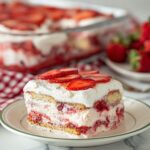 Strawberry Cheesecake Icebox Cake Recipe