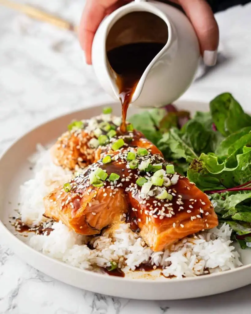 Teriyaki Glazed Salmon Recipe