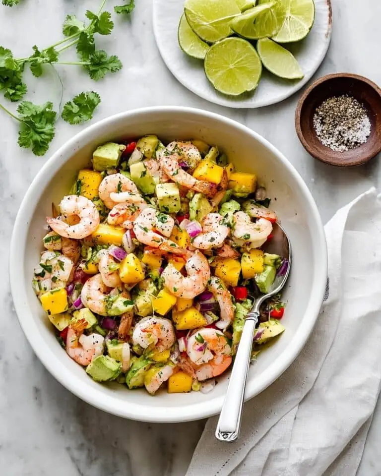 Mango Avocado Shrimp Salad Recipe
