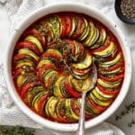 Elegant Baked Ratatouille with Herb-Infused Drizzle Recipe