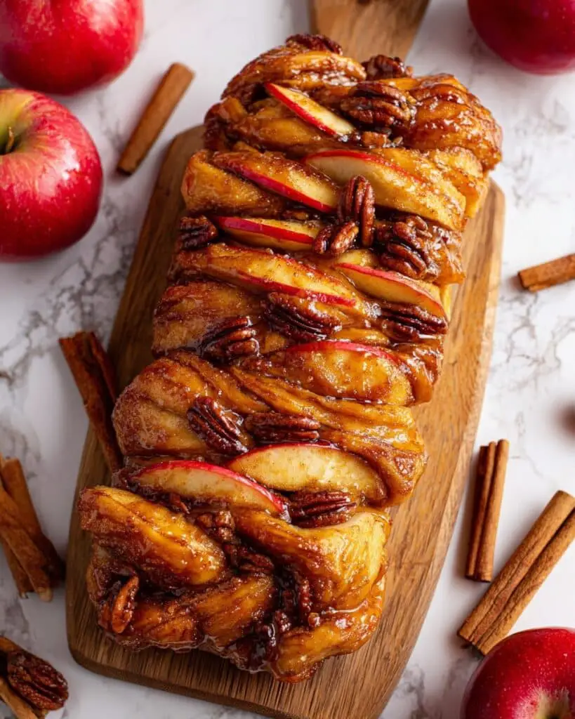 Apple Pie Pull Apart Bread Recipe