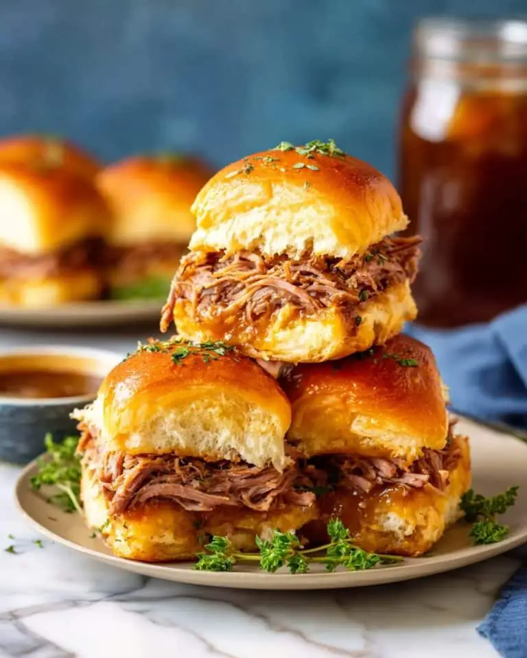 French Dip Sliders Recipe