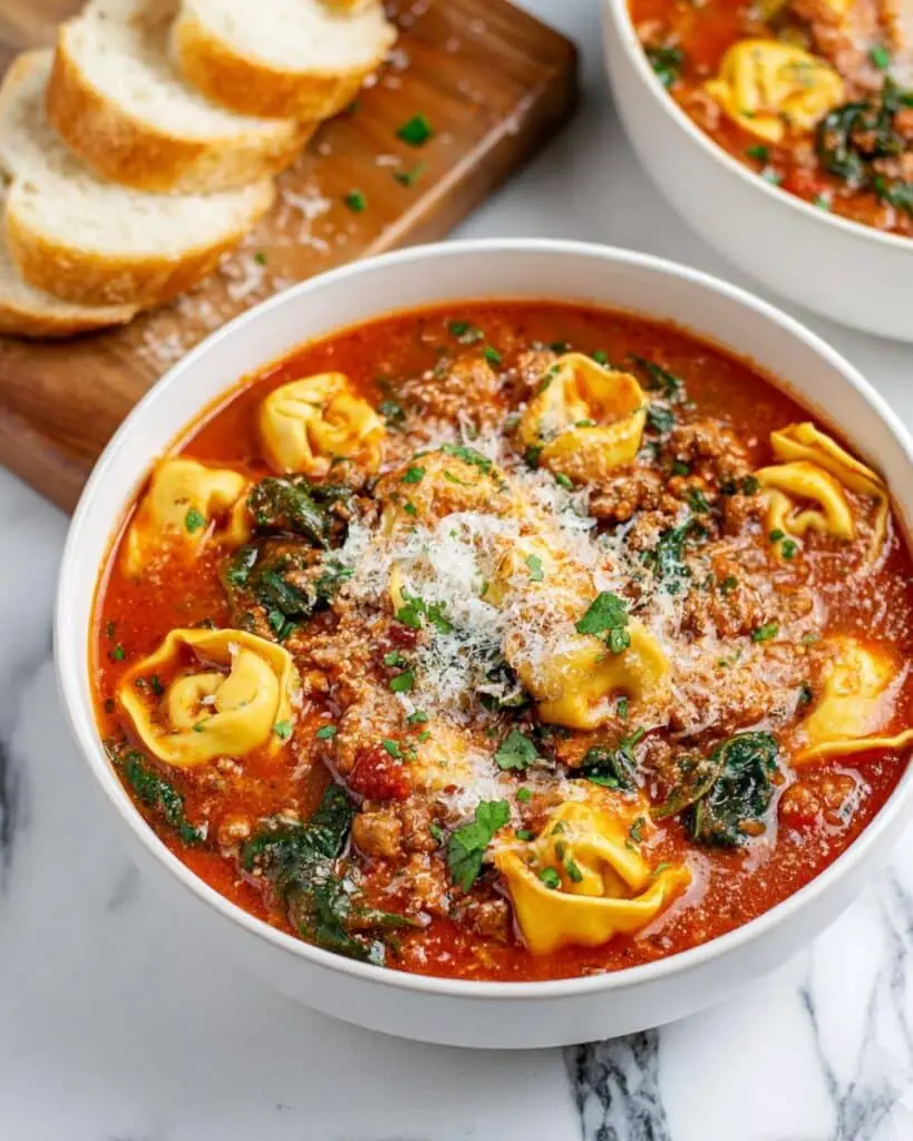 Sausage Tortellini Soup Recipe