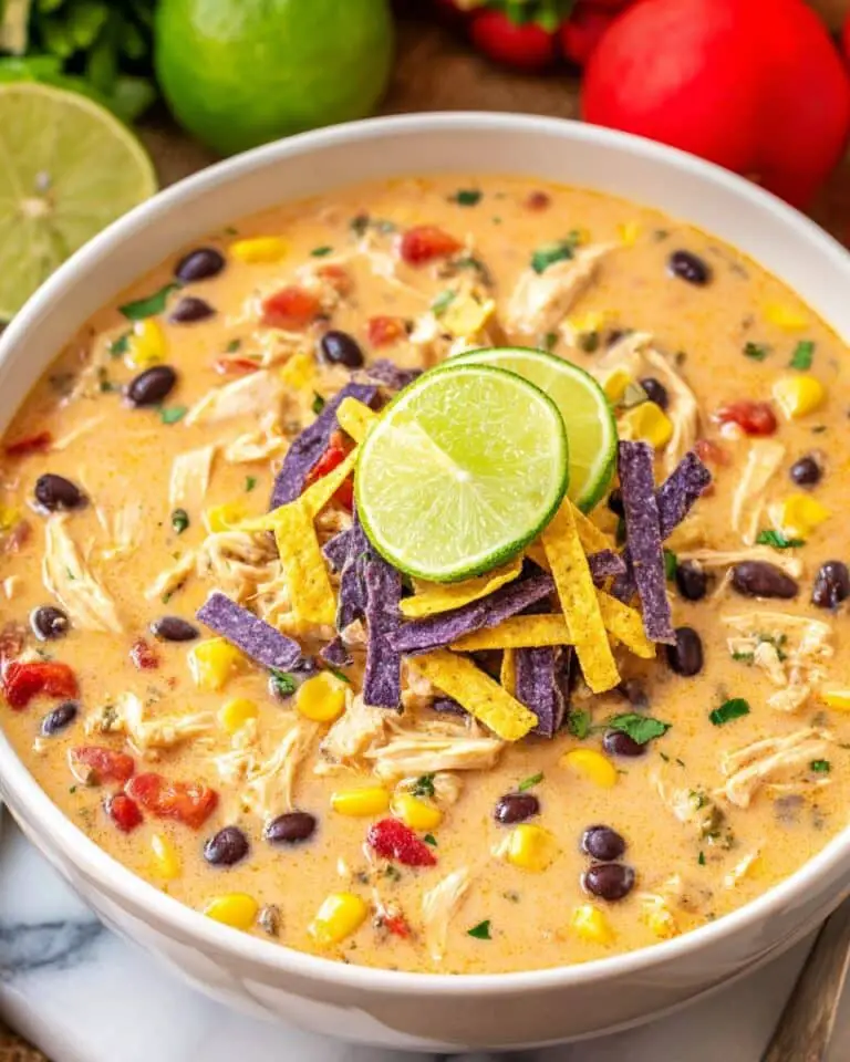 Slow Cooker Chick-Fil-A Tortilla Soup Recipe
