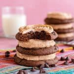 Chocolate Cake Cookies with Chocolate Frosting Recipe