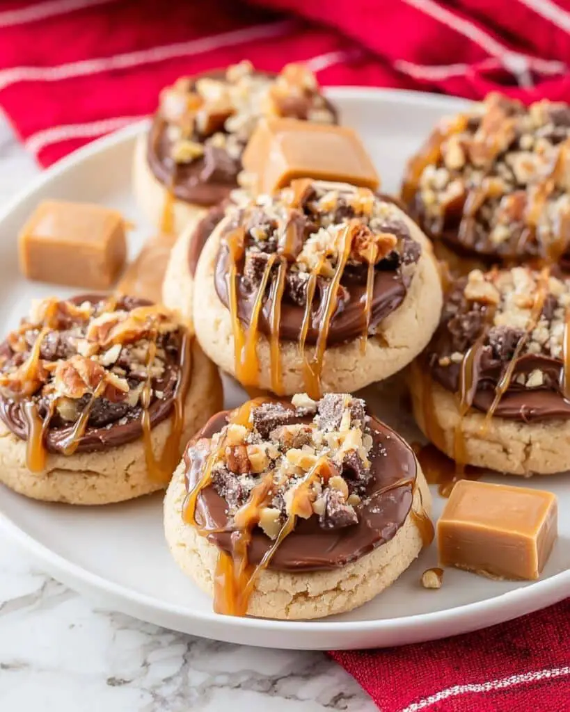 Turtle Cookie Cups Recipe