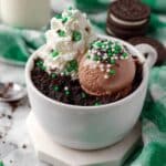 Irish Cream Oreo Mug Cake Recipe