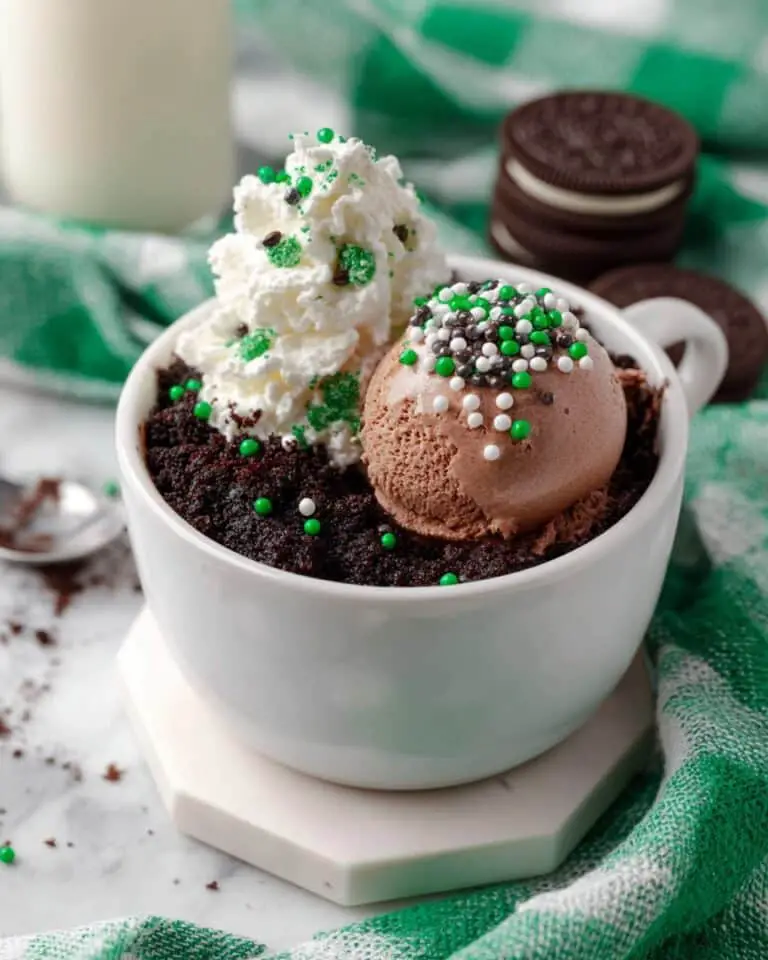 Irish Cream Oreo Mug Cake Recipe