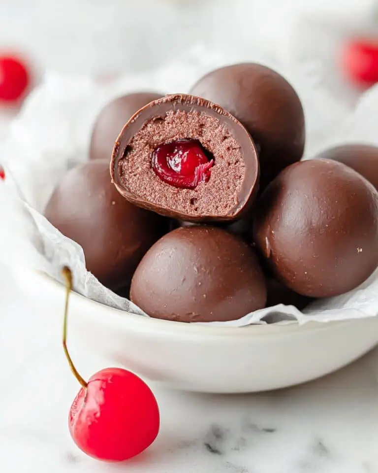 Cherry Brownie Bombs Recipe