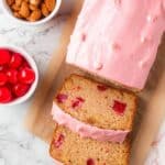 Cherry Bread with Maraschino Cherries and Glaze Recipe