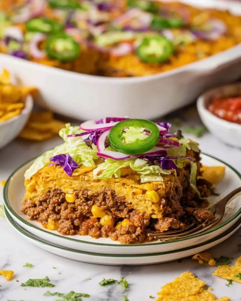 Cool Ranch Turkey Taco Casserole Recipe