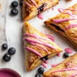 Puff Pastry Blueberry Turnovers Recipe