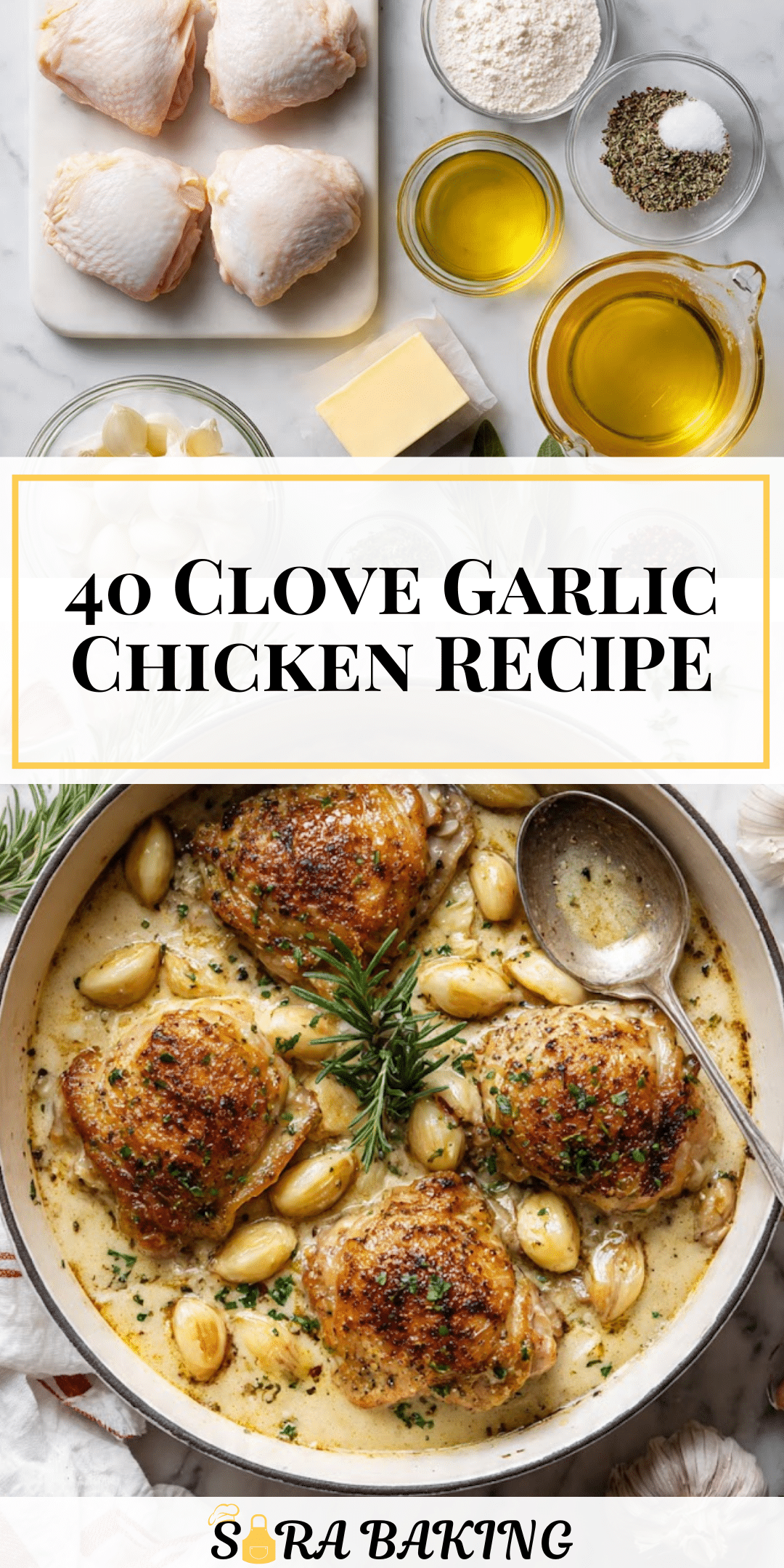 40 Clove Garlic Chicken: Delicious & Tender Garlic Chicken Recipe