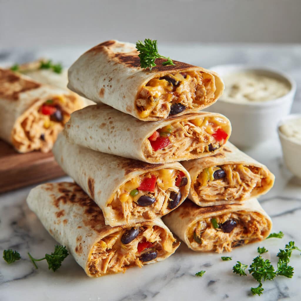 Chicken Fajitas Wraps Recipe