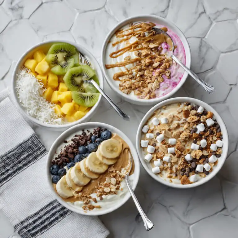 Greek Yogurt Bowls – 4 Delicious Ways Recipe