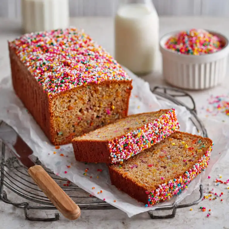 Healthy Birthday Cake Bread Recipe
