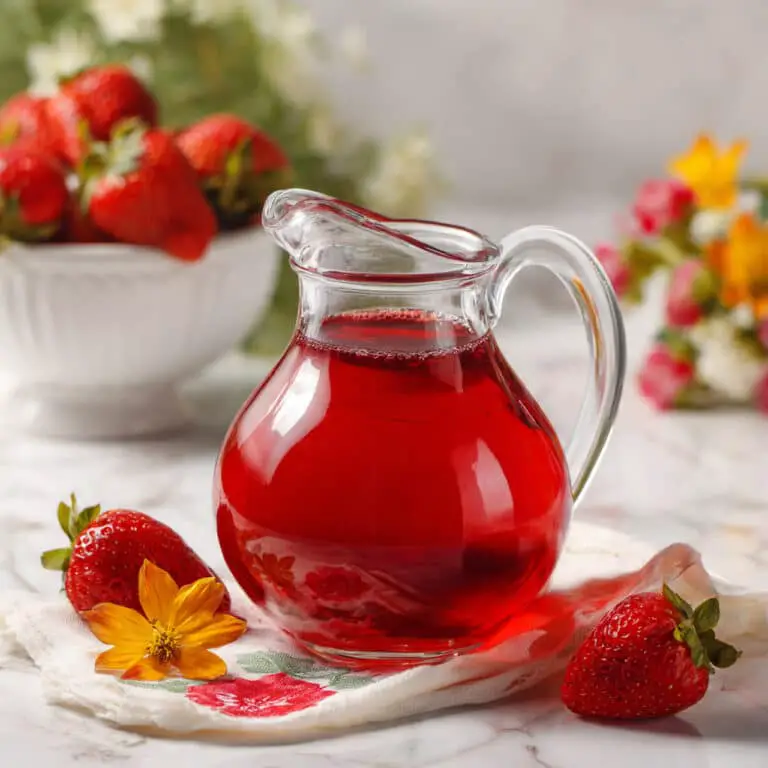 Strawberry Simple Syrup Recipe
