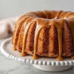 Churro Pound Cake with Dulce de Leche Icing Recipe