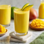 5-Ingredient Easy Mango Protein Smoothie Recipe