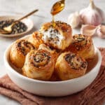 Hot Honey Feta Phyllo Rolls Recipe